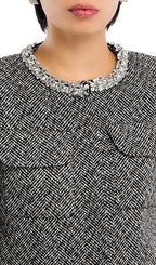 Embellished Jacket Flowering Girl