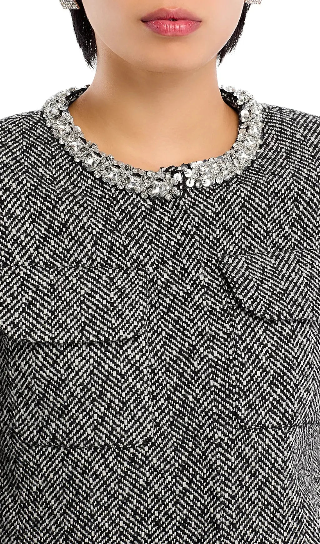 Embellished Jacket Flowering Girl