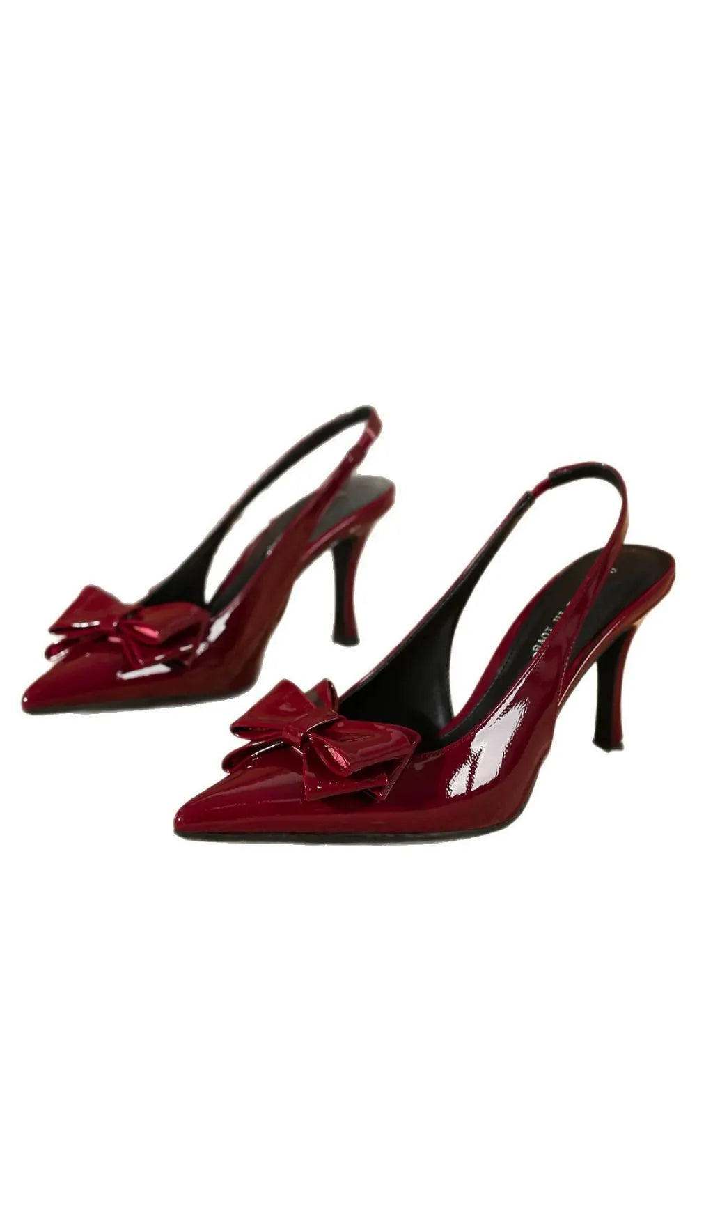 Hakim Red Bow Heels Flowering Girl