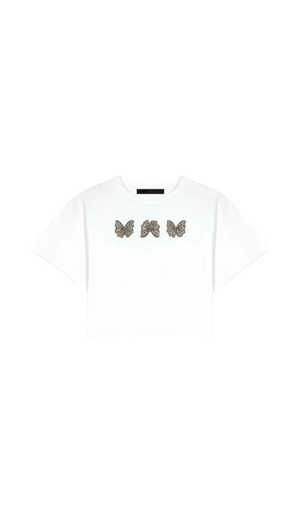 BUTTERFLY COTTON TEE Flowering Girl