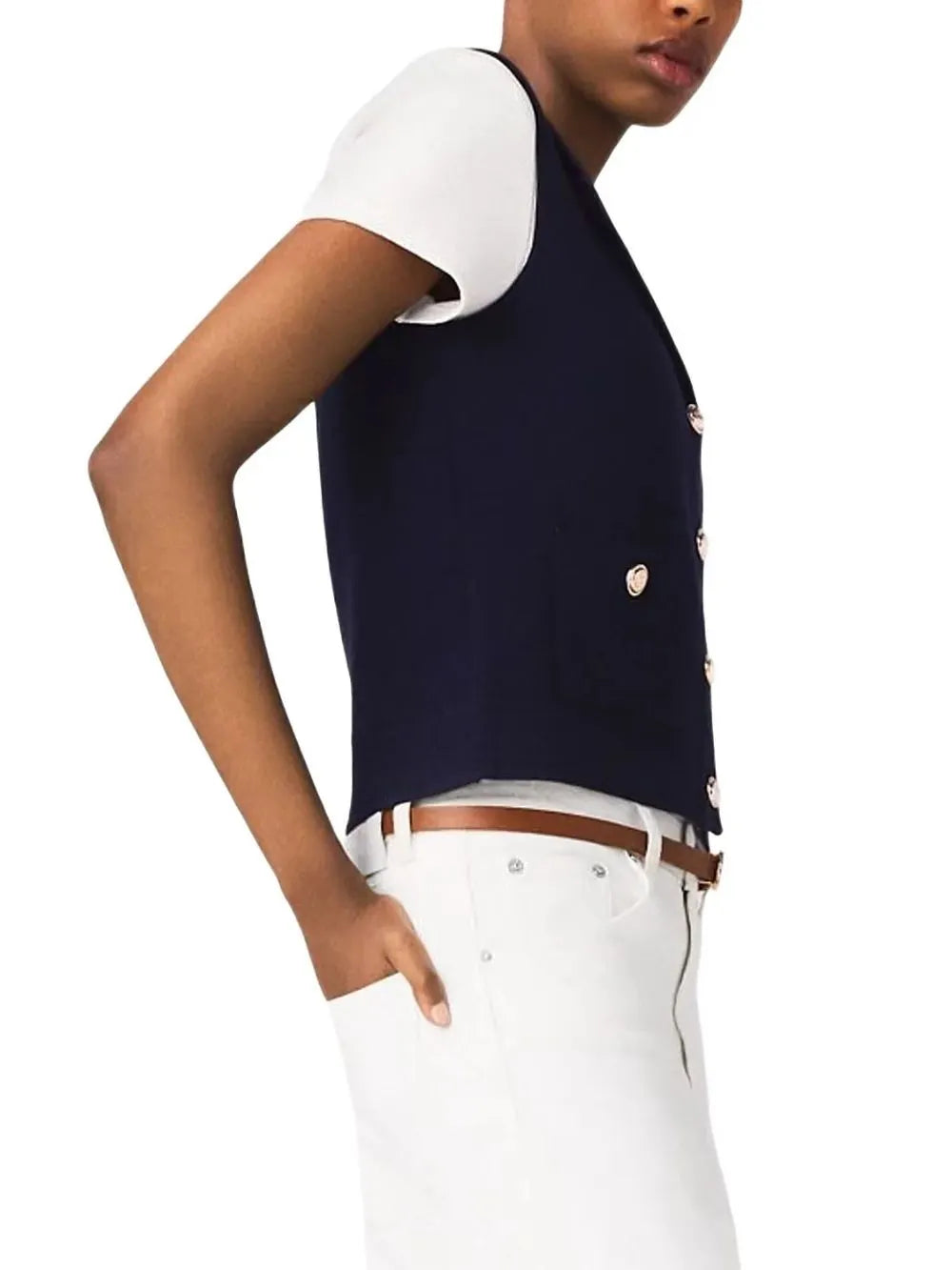 Knit Cardigan Flowering Girl