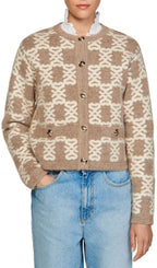 MONO JACQUARD COAT CARDIGAN Flowering Girl