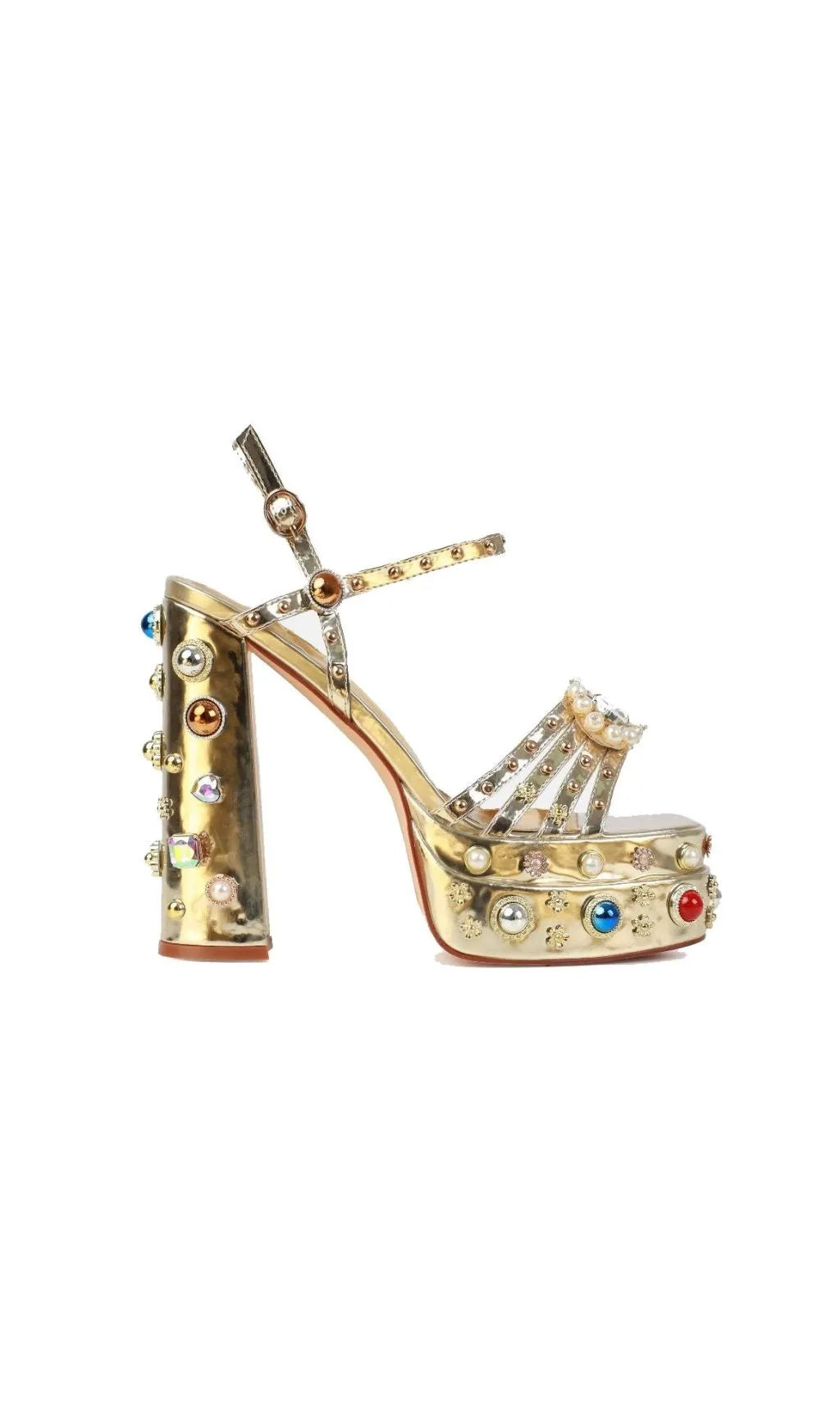 Kyndall Embellished Heels Flowering Girl