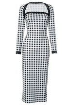 Vanessa Gingham Print Dress Set Flowering Girl