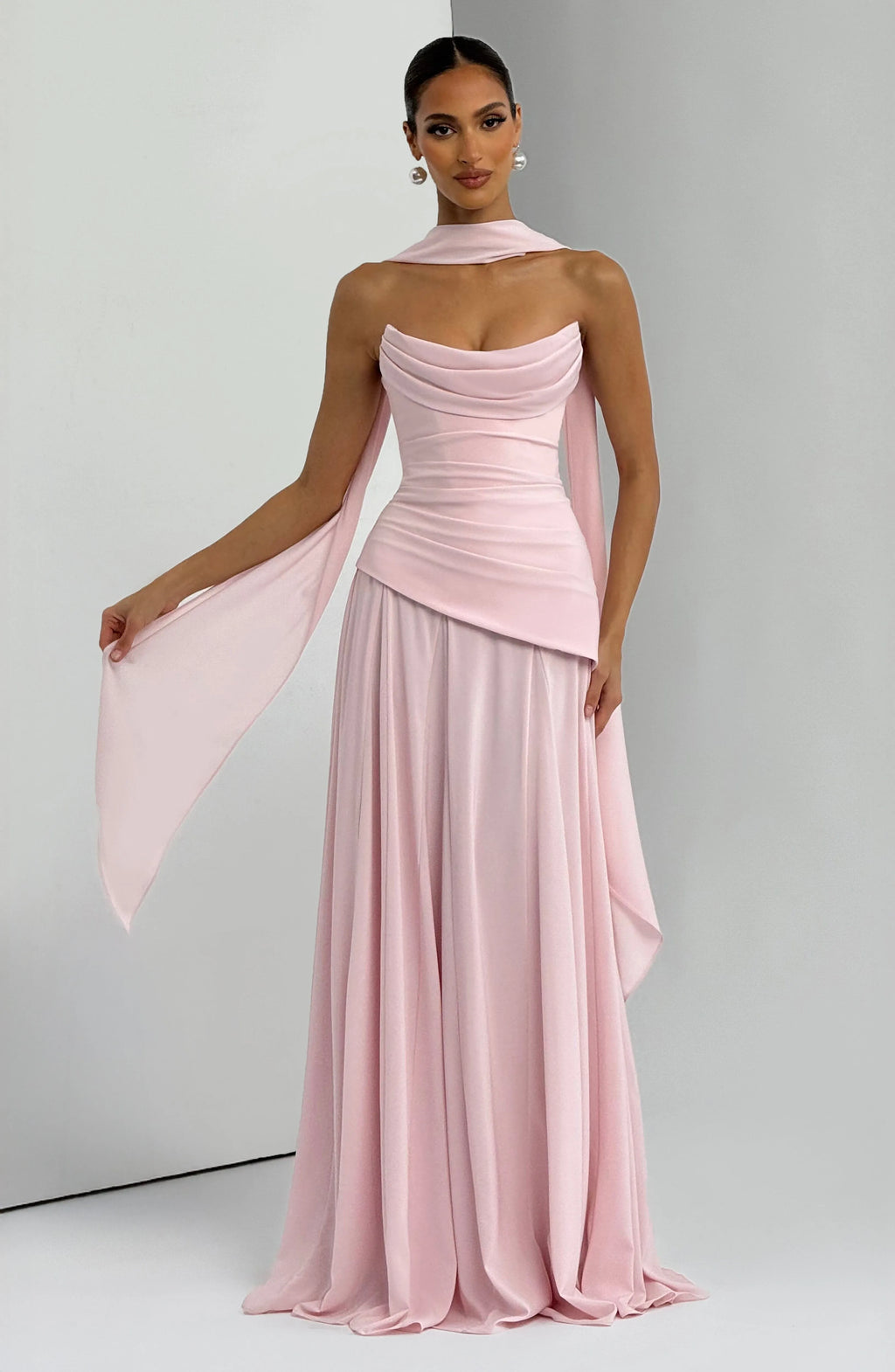 Patricia Maxi Dress - Blush Flowering Girl