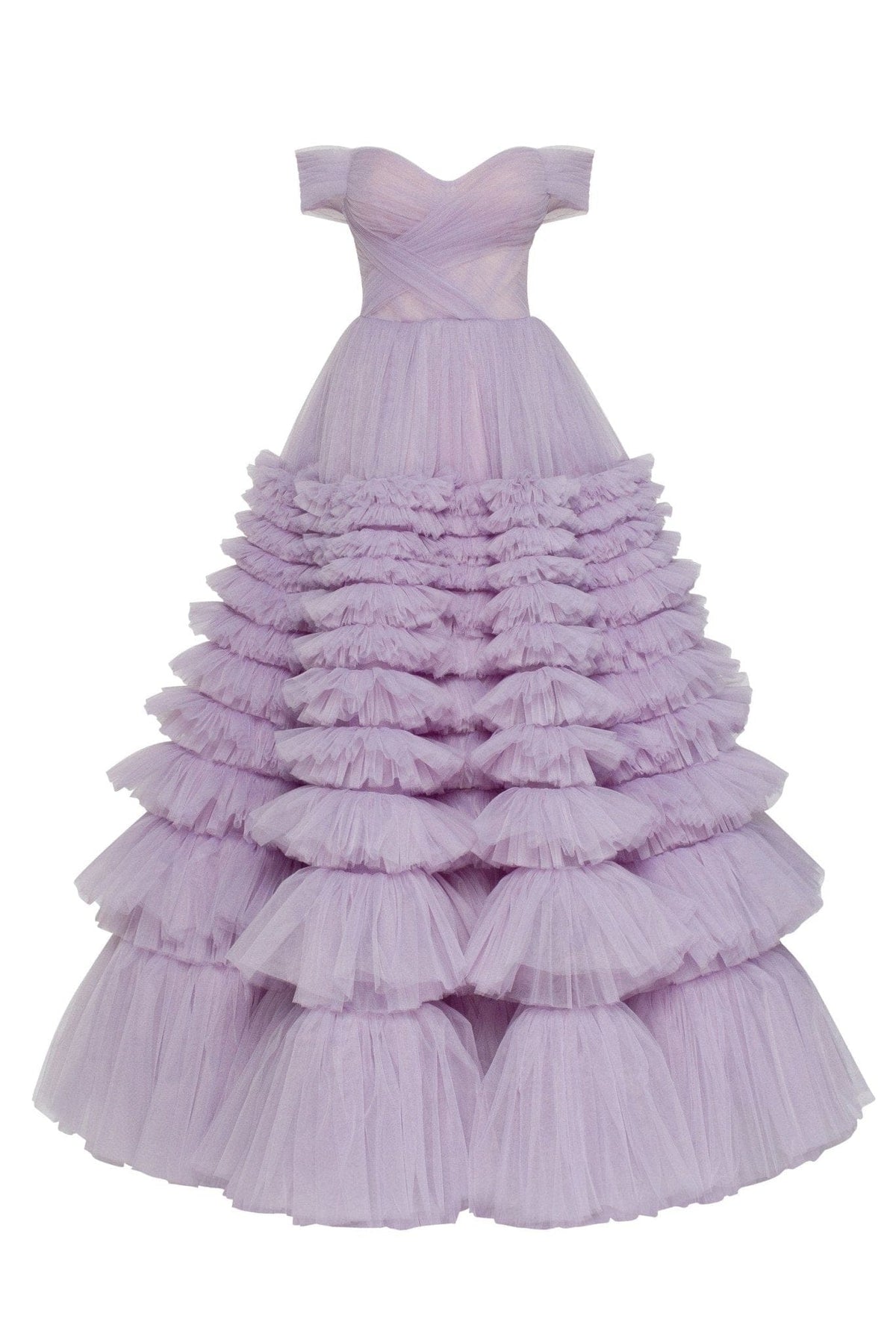 Ultra Puffy Prom Maxi Dress Flowering Girl