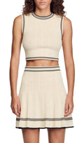 POISSON CROPPED SLEEVELESS SWEATER Flowering Girl