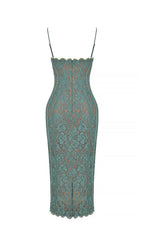 Forest Lace Midi Dress Flowering Girl