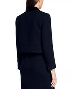 Vic Cropped Blazer in black Flowering Girl