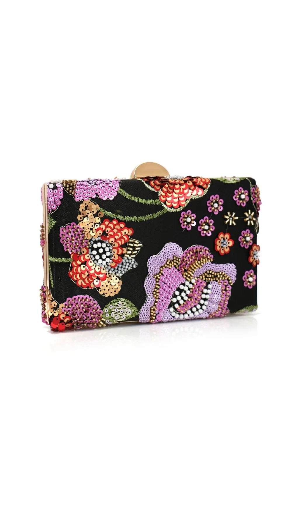 Leba Sequin Flower Handbag Flowering Girl