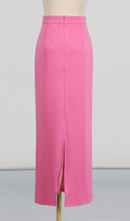 trista Flower Two-Piece Set in pink Flowering Girl