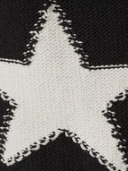 Star Jacquard black Cardigan Flowering Girl