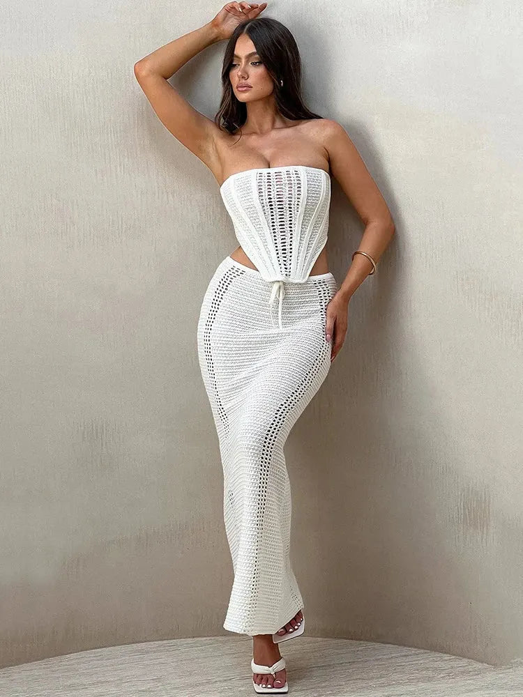 Olivia Two Piece Set Flowering Girl