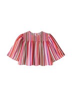 Melisa Stripe Two-Piece Set Flowering Girl