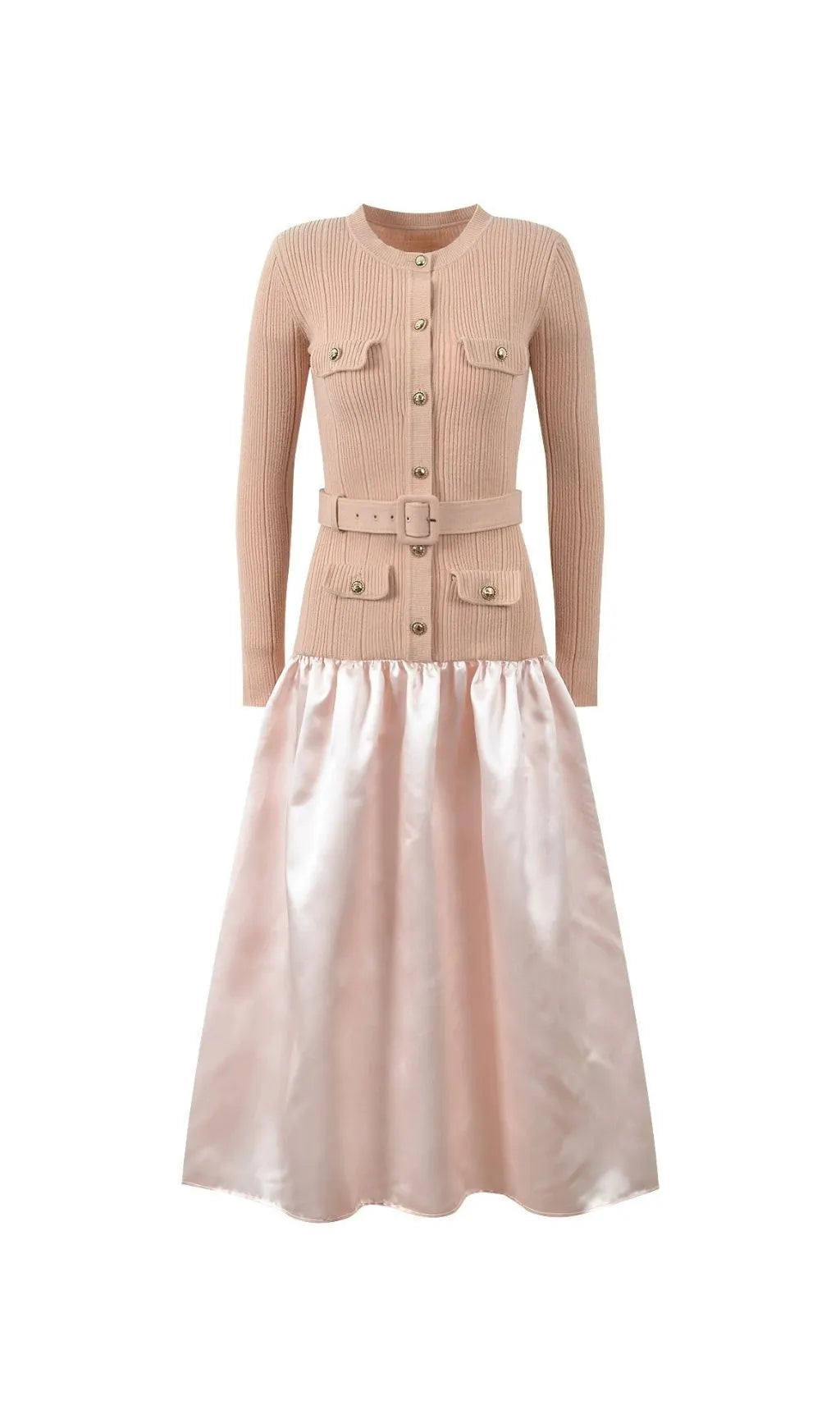 Jetje Knit Midi Dress Flowering Girl