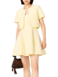 Cropped Cardigan Flowering Girl