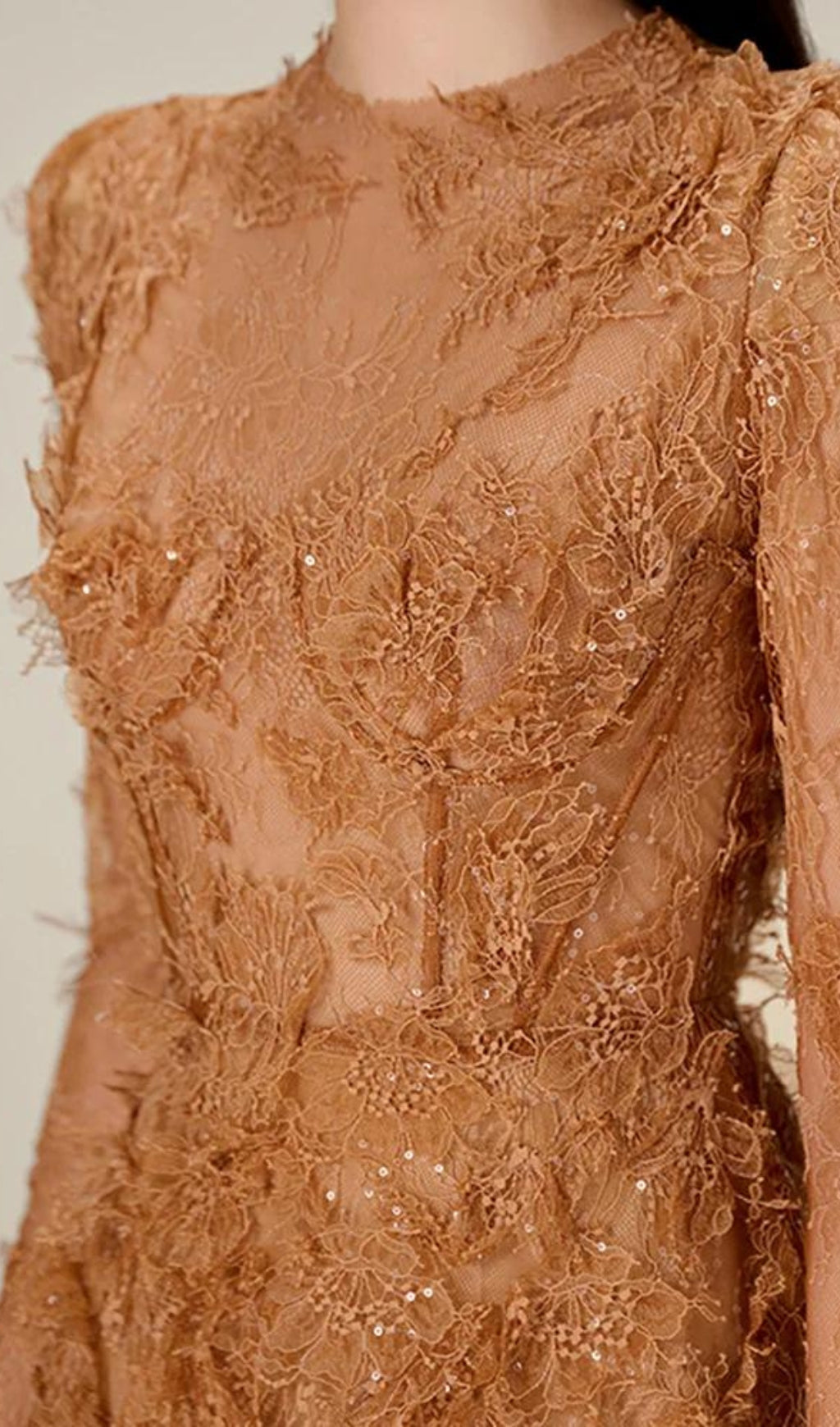 Adri Lace Embroidery Mini Dress Flowering Girl