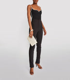 BLACK HEART SINGLET CONTRAST-TRIM TOP Flowering Girl