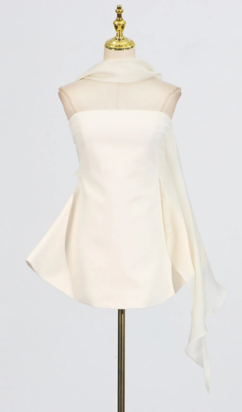 Eponine Strapless Mini Dress Flowering Girl