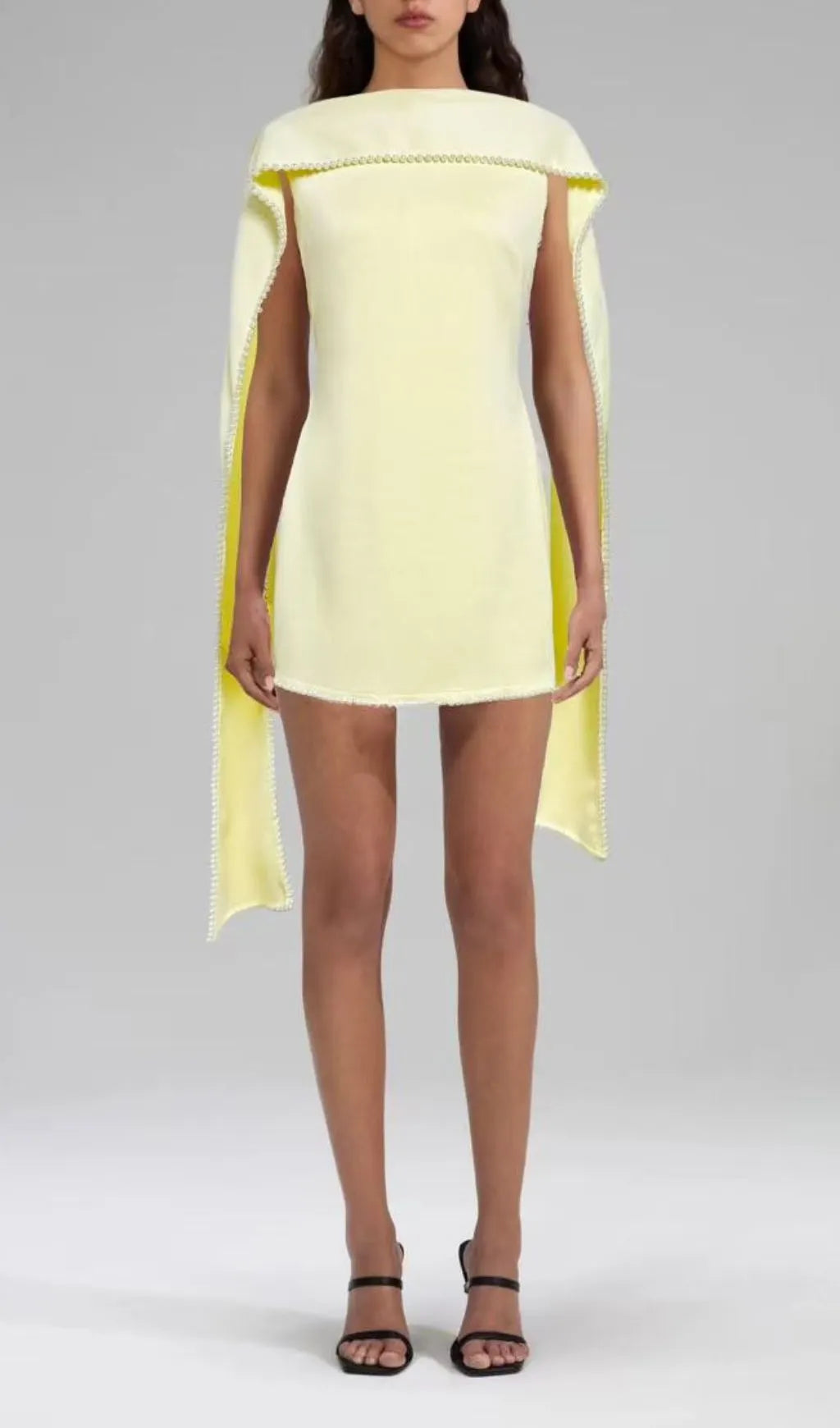 Johari Beaded Mini Dress Flowering Girl
