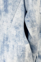 Isleta Print Blazer Two Piece Set - Blue Flowering Girl
