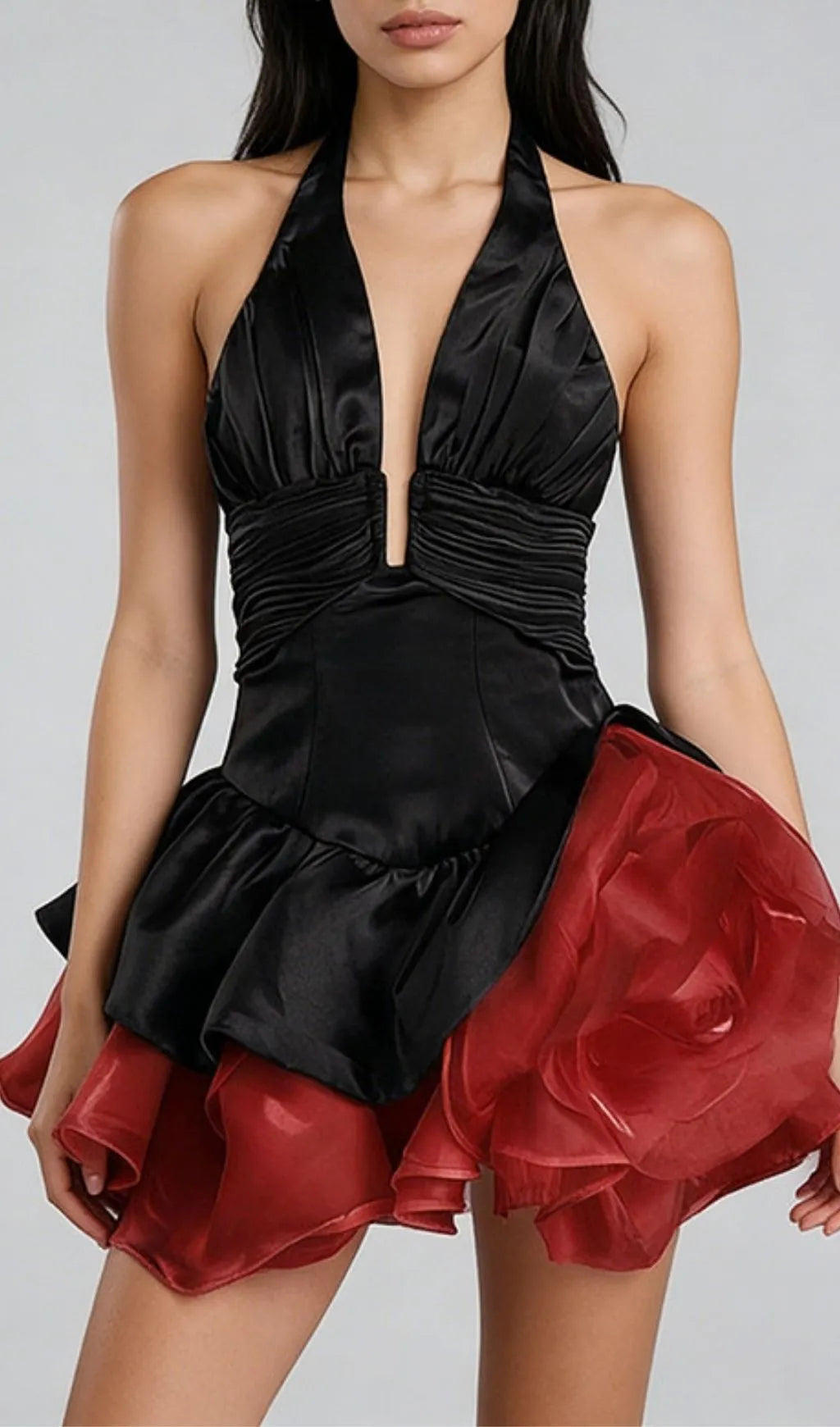 Keren Halter Flower Mini Dress Flowering Girl