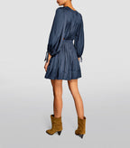 CUTOUT TIE SLEEVE MINI DRESS Flowering Girl