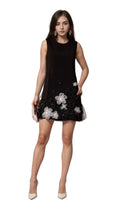 blanche Balius Sleeveless Flower Mini Dress Flowering Girl