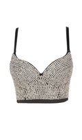 Diamond Corset - Full Black Flowering Girl