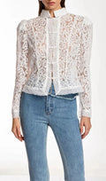 Danesha Long Sleeve Lace Top Flowering Girl