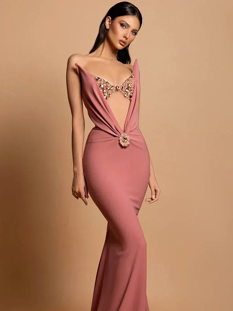 Nadia Maxi Dress Flowering Girl