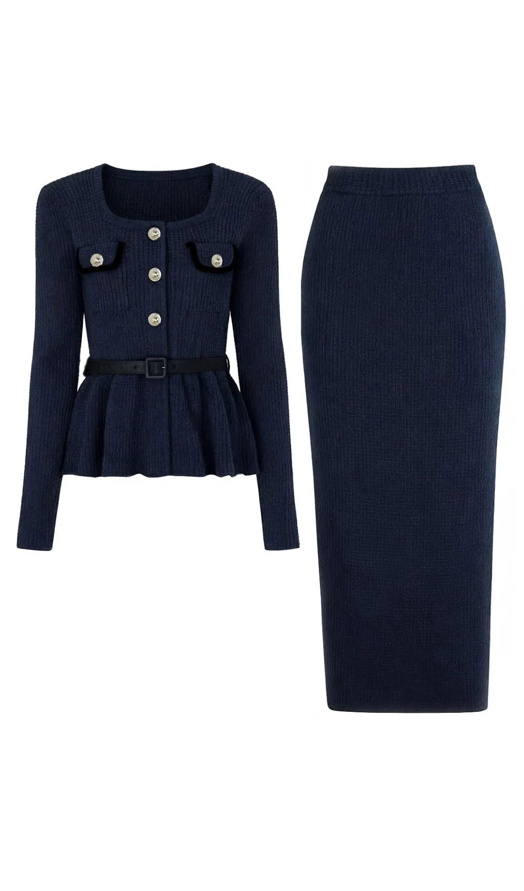 Jakob Knit Top & Skirt Set Flowering Girl
