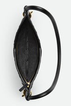 Azalea Weave Mini Shoulder Bag - Black Flowering Girl