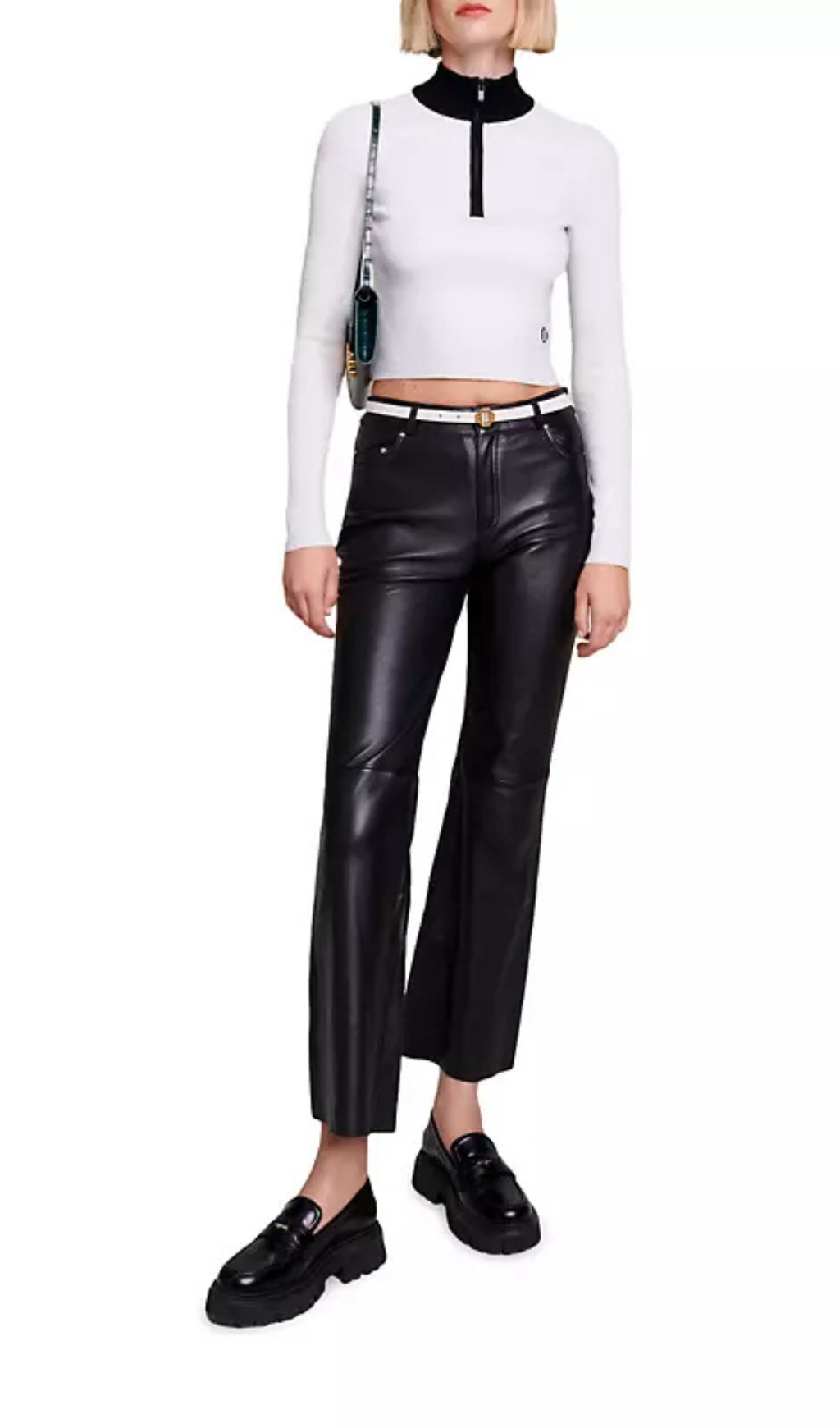 HIGH NECK CROP TOP Flowering Girl