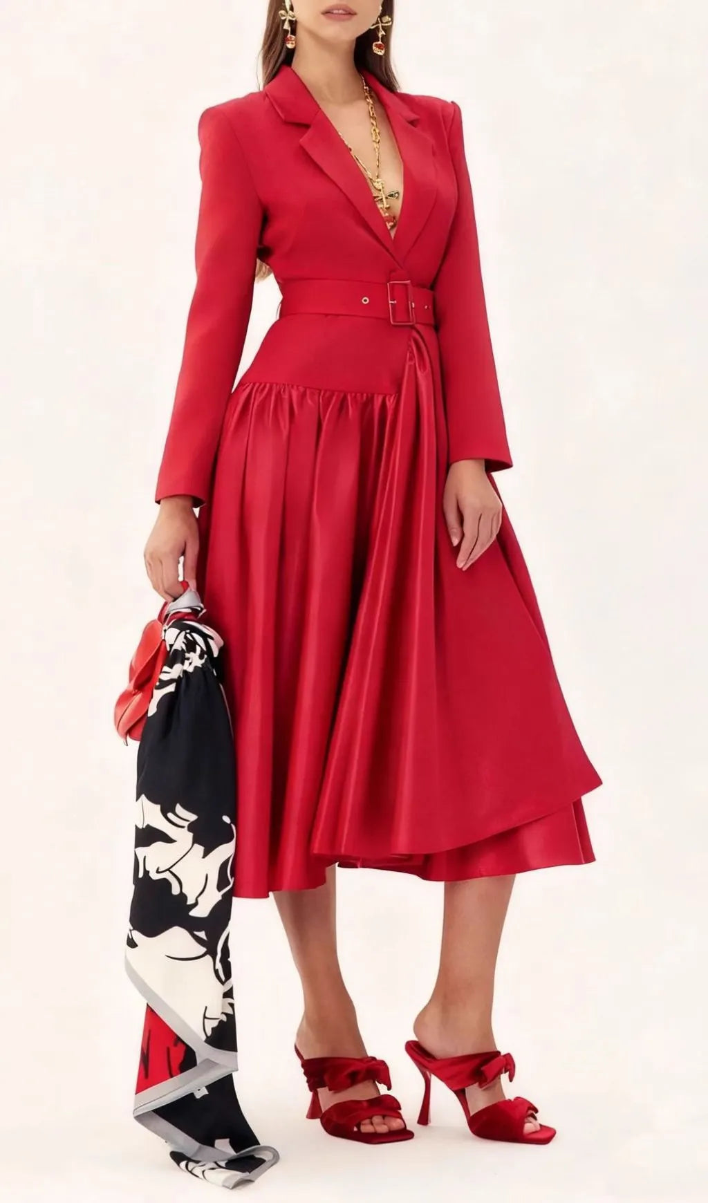 Imogen Long Sleeve Blazer Dress Flowering Girl