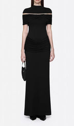 Karima Ruched Maxi Dress Flowering Girl