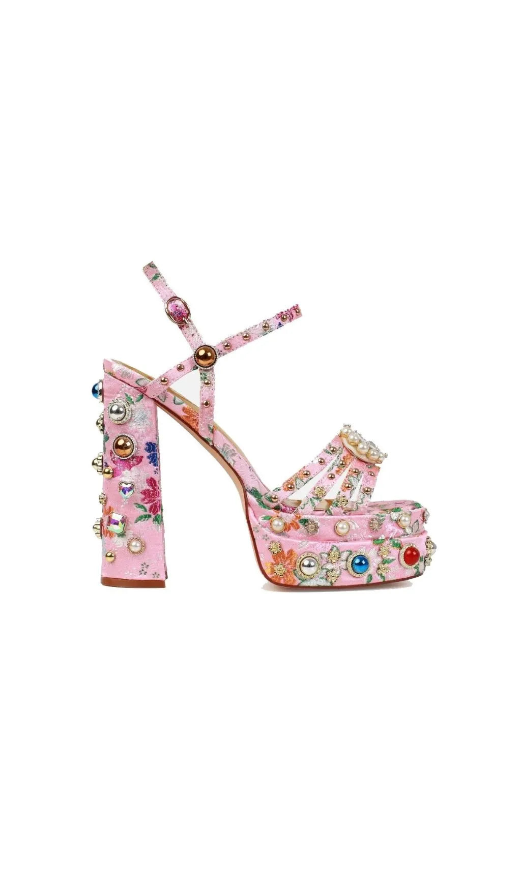 Kyndall Embellished Heels Flowering Girl