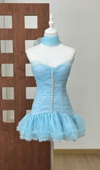 Kelly Mesh Mini Dress Flowering Girl