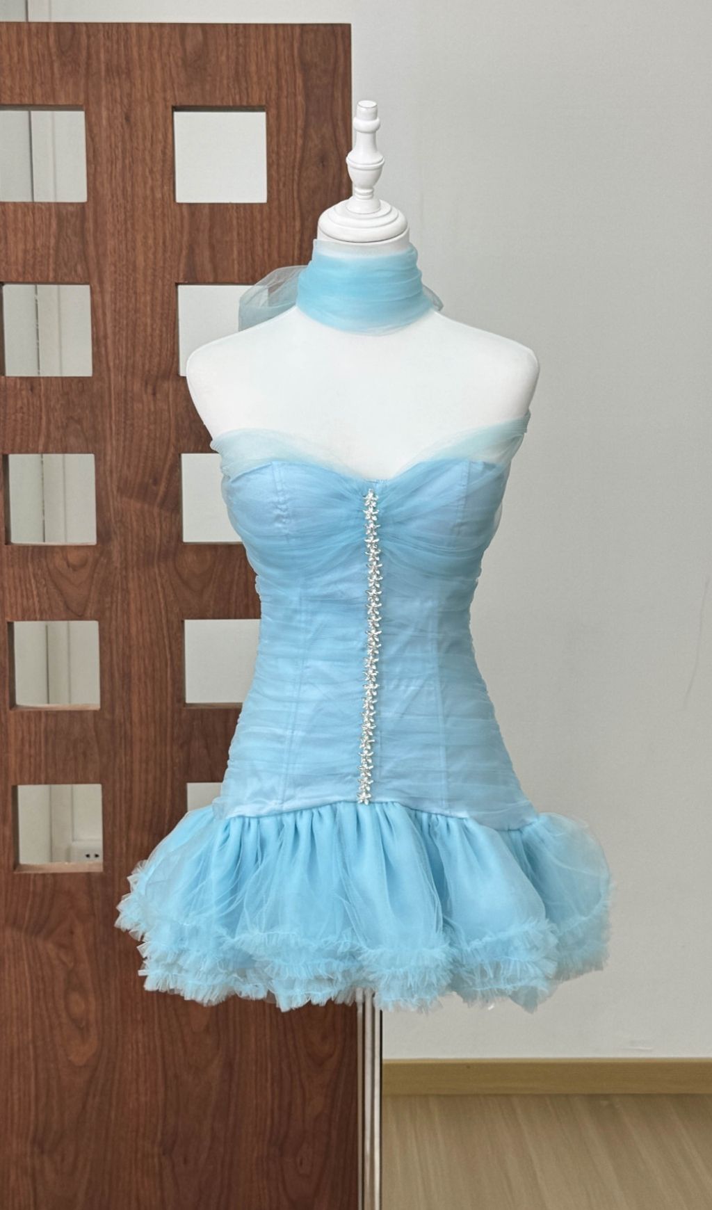 Kelly Mesh Mini Dress Flowering Girl