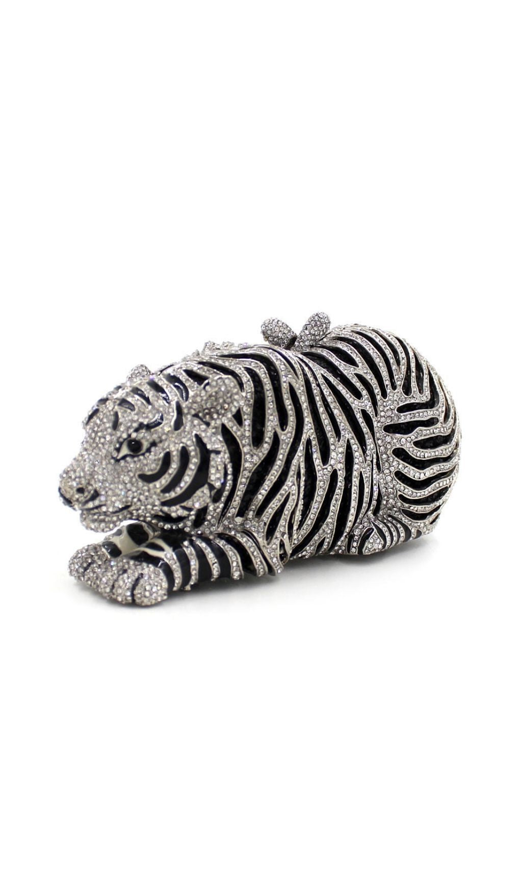 Khia Tiger Diamante Bag Flowering Girl
