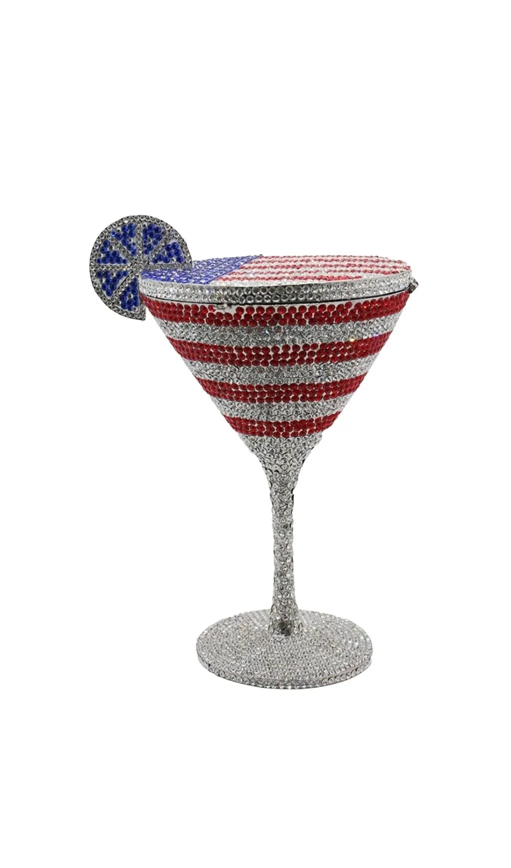 Garin Flag Rhinestone Goblet Bag Flowering Girl