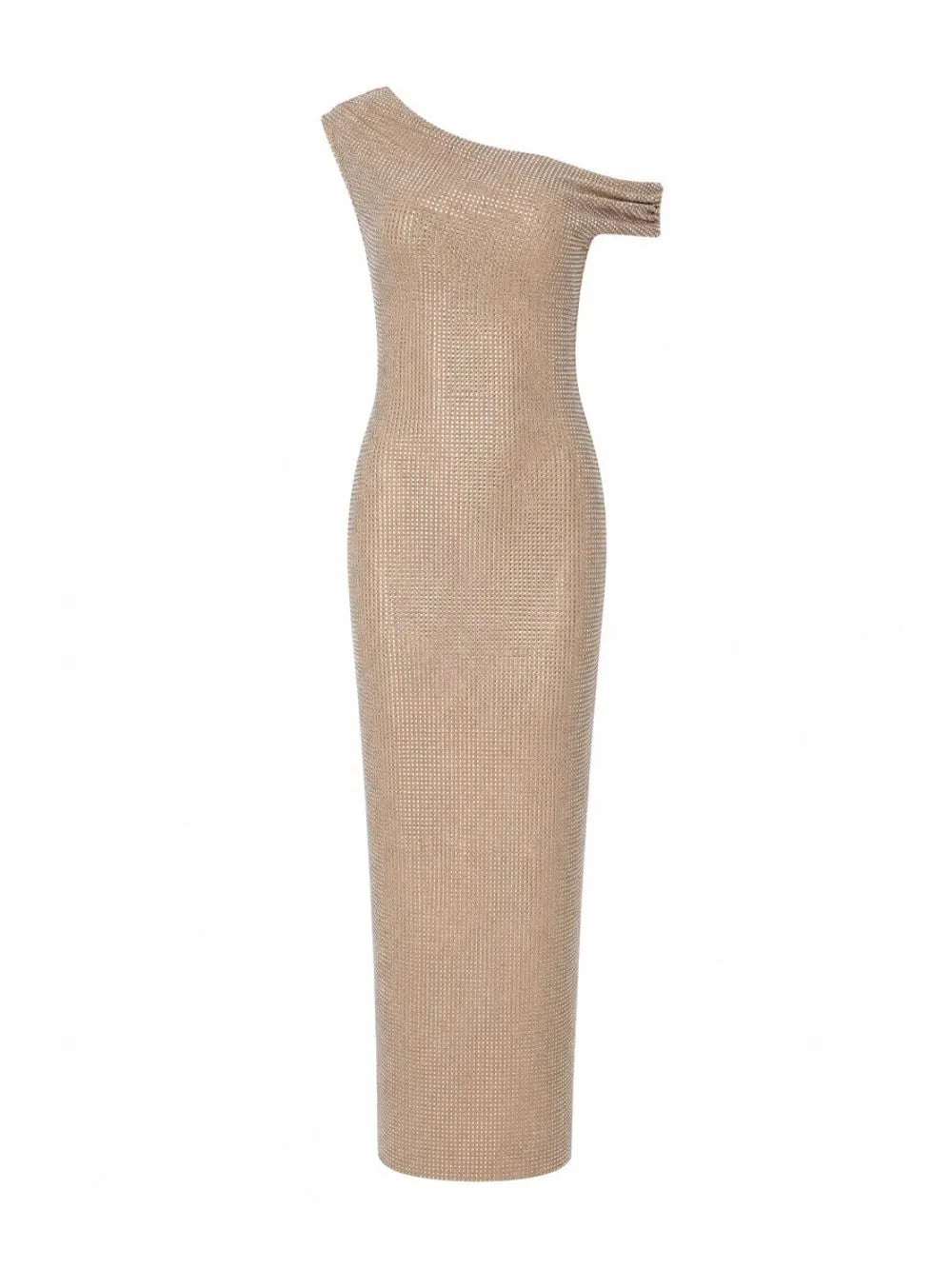 Miller Diamante Ruched Maxi Dress Flowering Girl