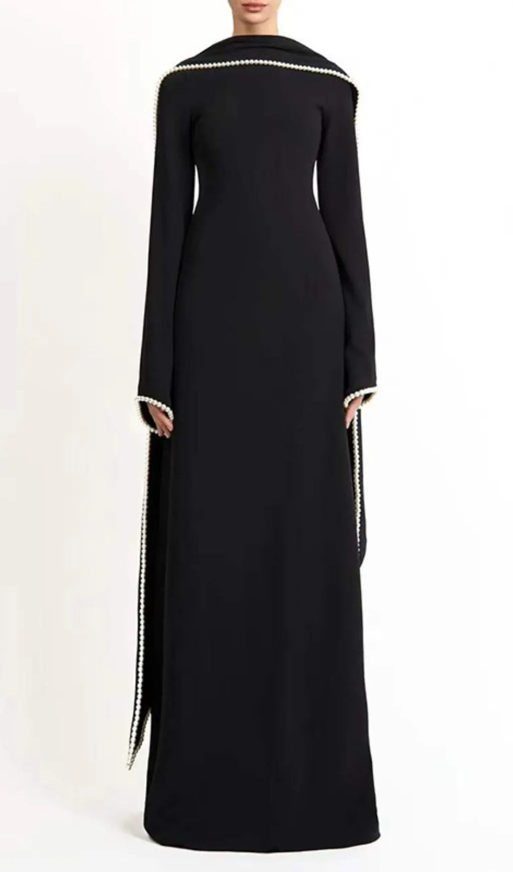Hidi Shawl Long Sleeve Maxi Dress Flowering Girl