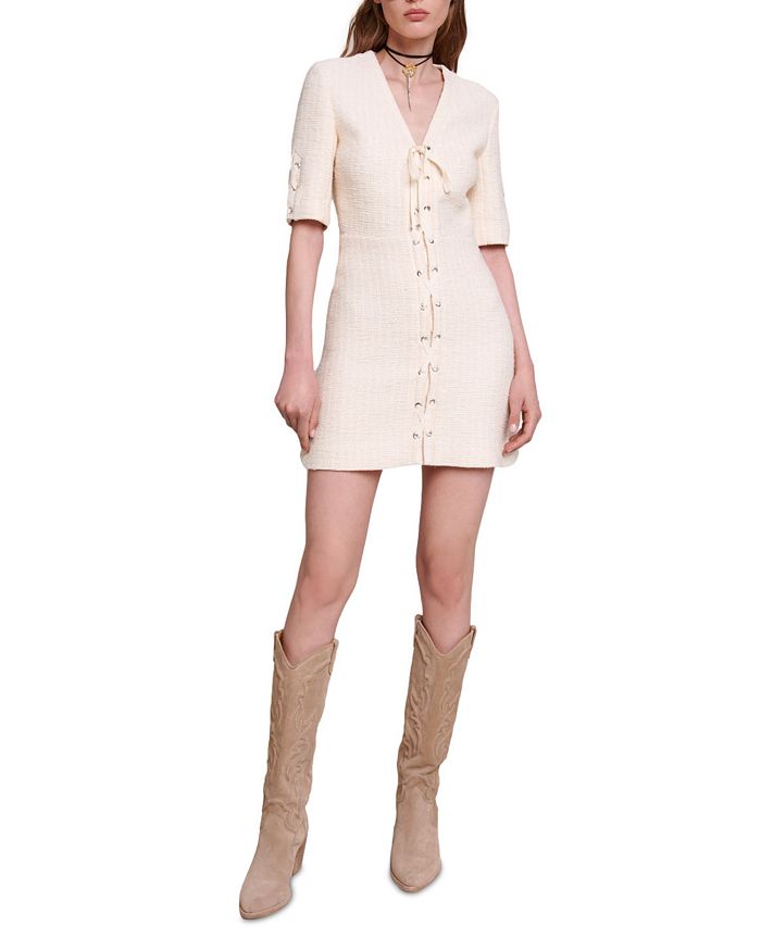 TWEED DRESS Flowering Girl