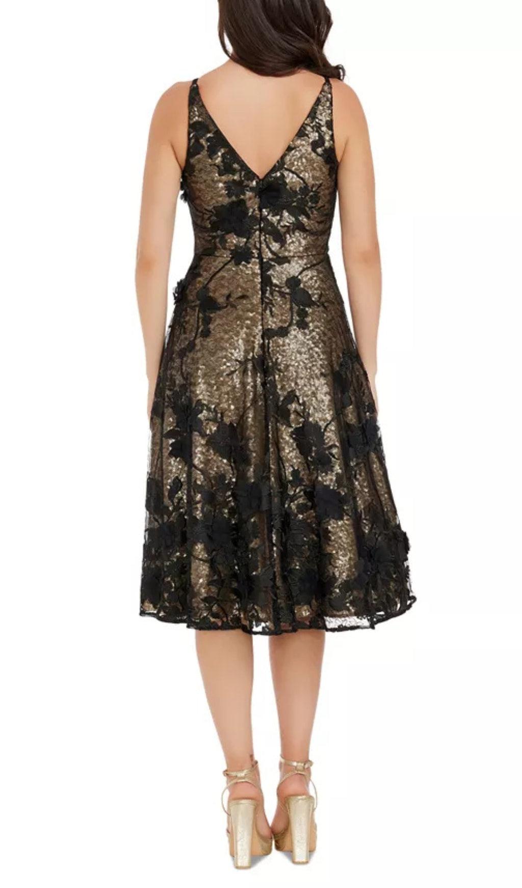 WOMEN'S SEQUIN AND LACE DRESS Flowering Girl