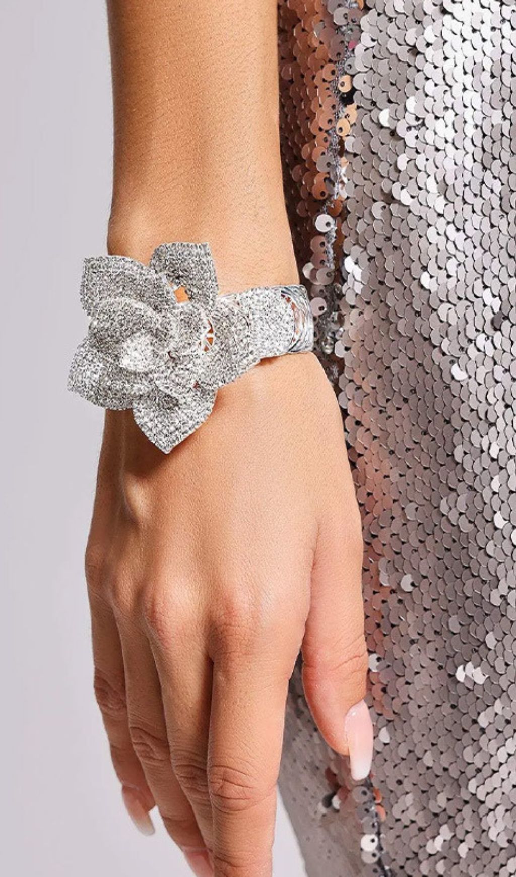 Kaira Diamante Flower Bracelet Flowering Girl
