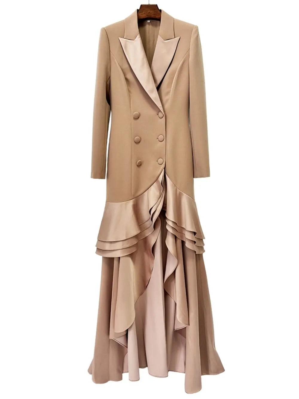 Makelina Ruffle Blazer Dress Flowering Girl