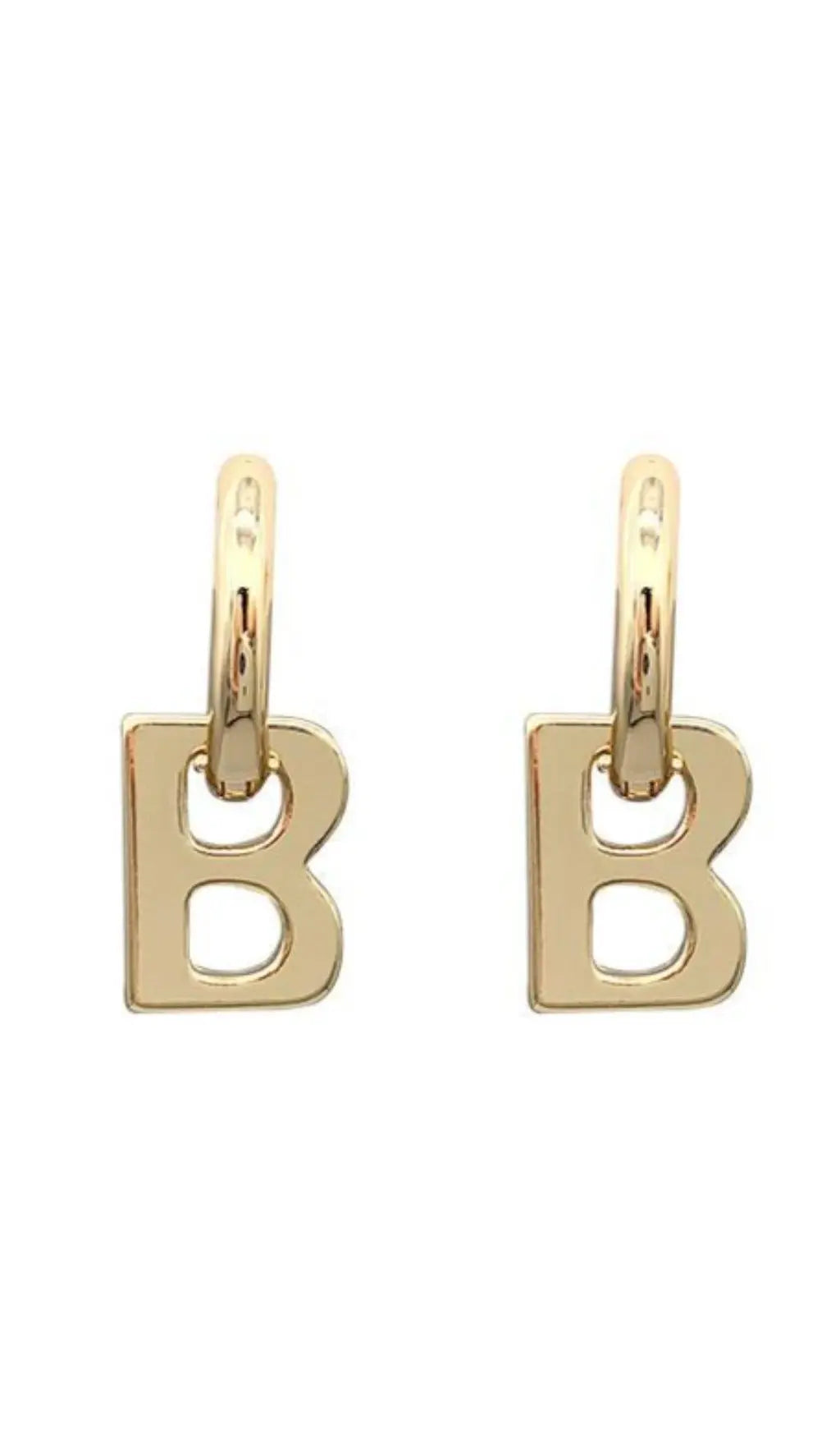 Gold B Detachable Earrings Flowering Girl