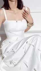 Aphea Bow Embellished Maxi Dress Flowering Girl