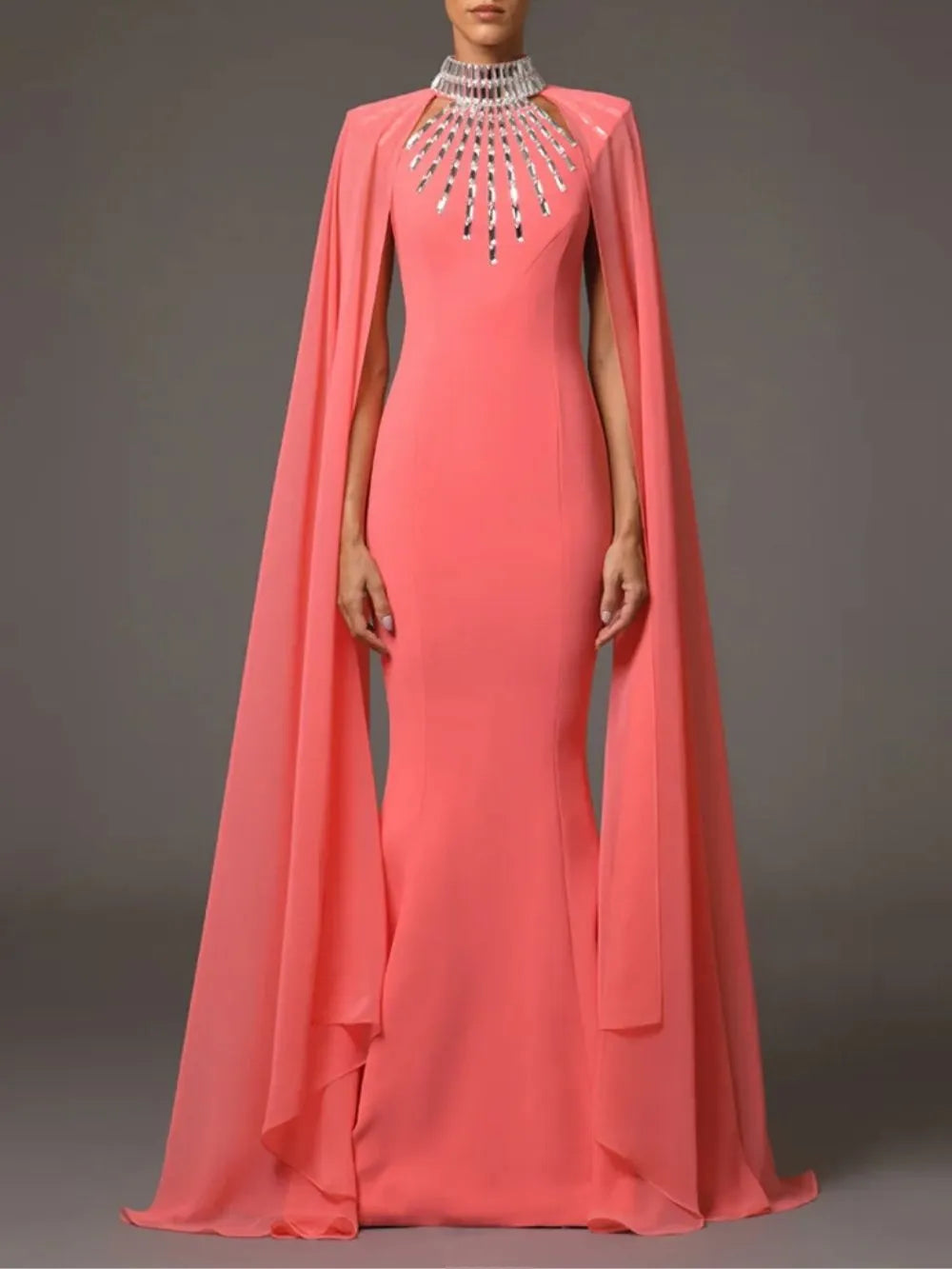 Mantreh Crystal Maxi Dress Flowering Girl
